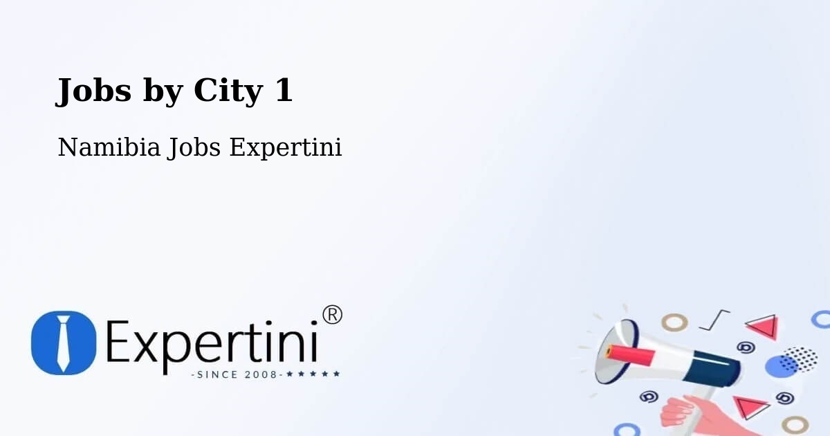 City Jobs in Namibia - Expertini