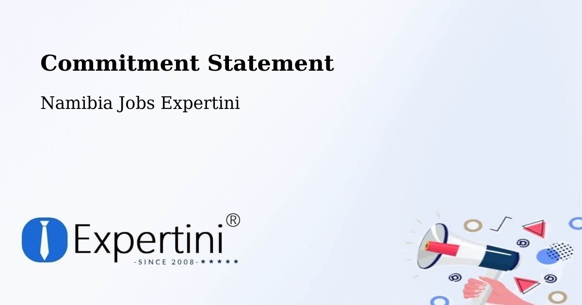 Corporate Commitment – Otavi - Namibia Jobs Expertini